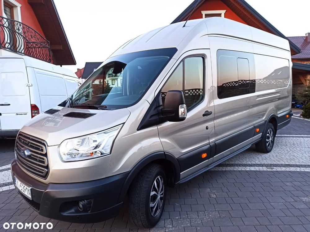 Ford TRANSIT 2.0 TDCi 170KM * JUMBO * BRYGADOWY 6 osób * BOGATY * SUPER STAN! - 9