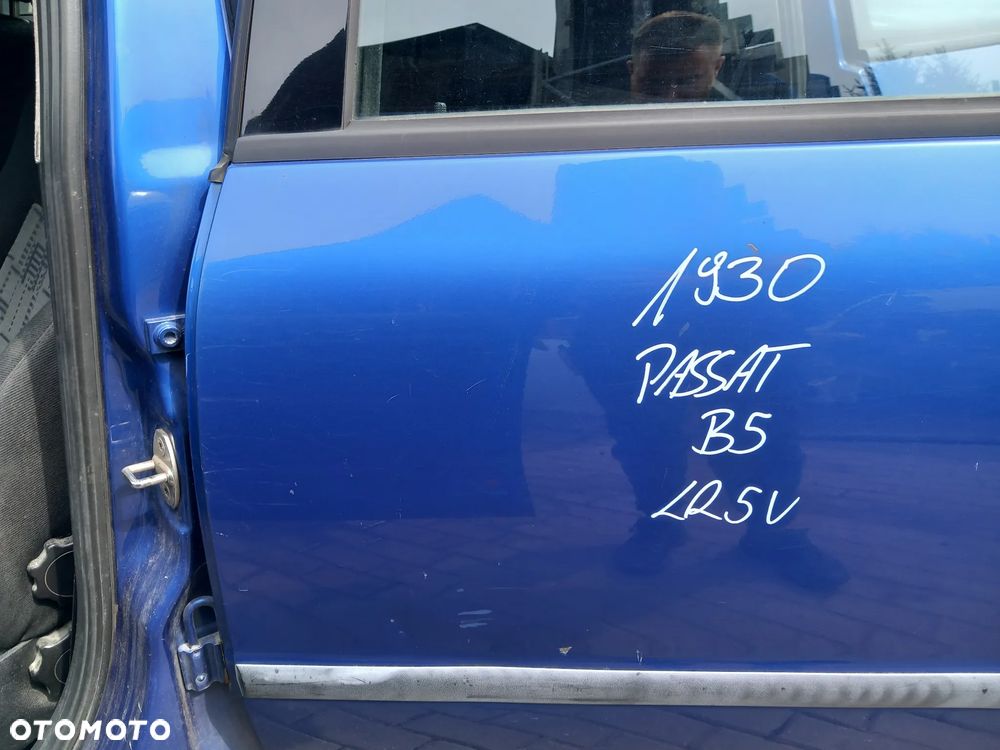 VW PASSAT B5 DRZWI LEWE TYLNE LEWY TYŁ KOLOR: LR5V - 2