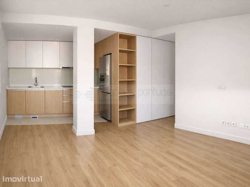 T2 Moderno em Gualtar com Varanda Ampla e lugar de Garagem - Grande imagem: 2/17