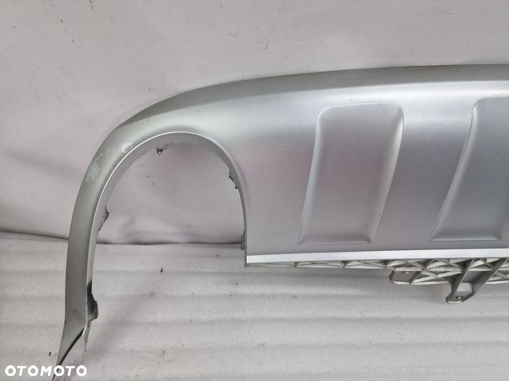 VW PASSAT B7 3AF ALLTRACK 10- DYFUZOR / SPOJLER ZDERZAKA TYLNEGO TYLNIEGO TYŁ NA DWA WYDECHY , NR 3AF807568 / 3AF807568B , NR AUKCJI DT569 - 3