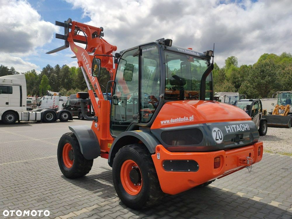 Hitachi ZW75 Wheel Loader Szybko-Złącze Widły Stan Bardzo Dobry - 11