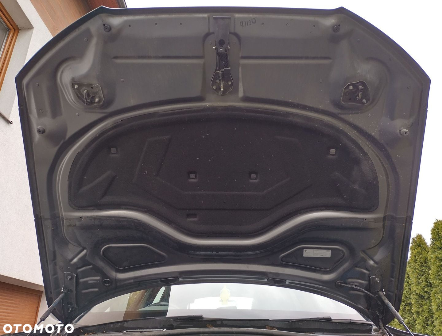 AUDI A6 S6 C7 4G LIFT 15-18 MASKA POKRYWA SILNIKA LZ7S DAYTONA GRAY - 11