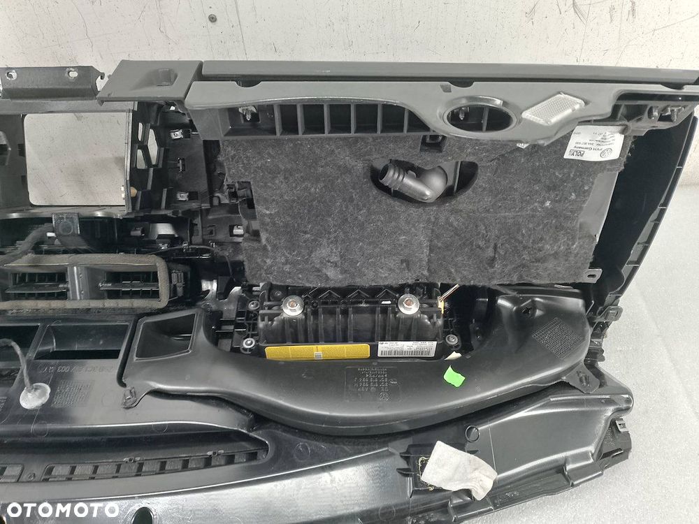 DESKA ROZDZIELCZA,KONSOLA PODUSZKI SENSOR PASY VW PASSAT B7 3C1857003QT - 11