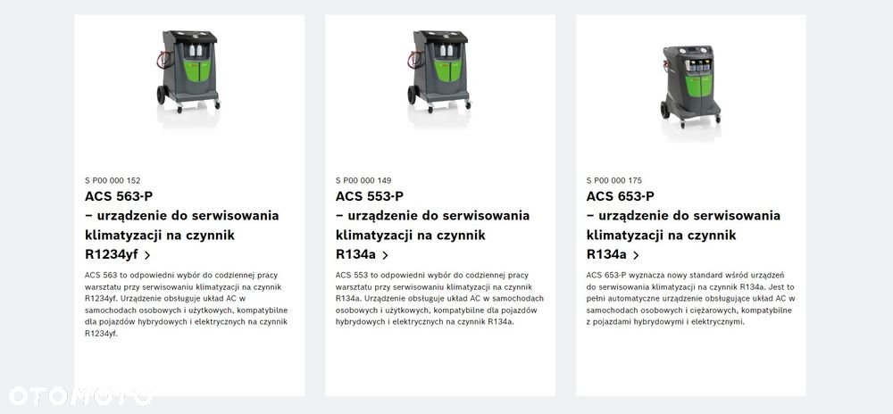 Acs 563 EV stacja klimatyzacji 1234yf Kup i Odbierz myjkę - 8