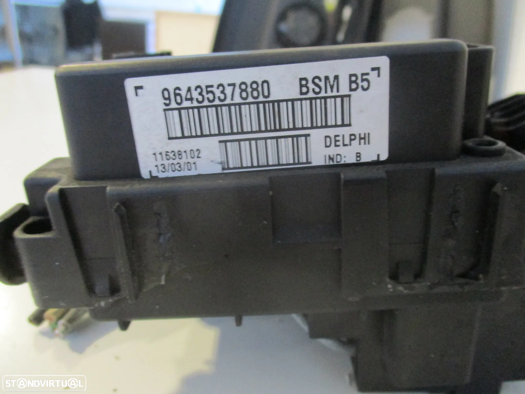 BSM B5/B3 caixa de fusíveis Peugeot 206 - 4