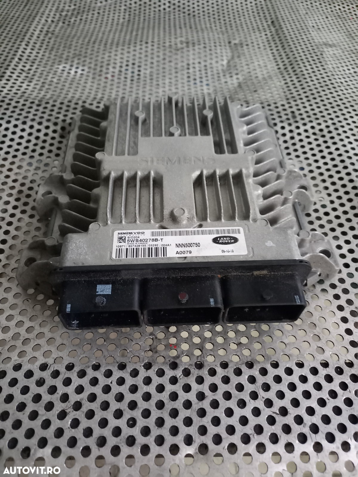 Calculator Motor Ecu Land Rover Range Rover Sport L320 Discovery 3 2.7 Tdv6 Motor 276DT Automat Cod 5WS40278B-T Dezmembrez Range Rover Sport L320 2.7 Tdv6 Motor 276DT - Dezmembrari Arad - 4