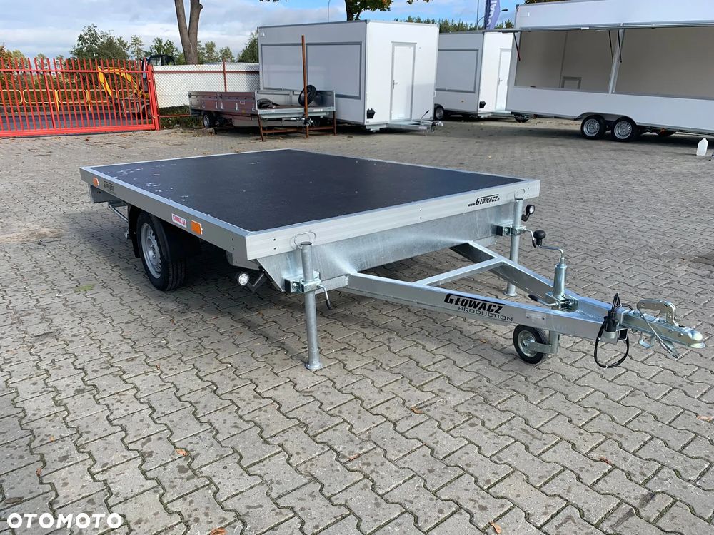 Głowacz Przyczepa do transportu saun, jacuzzi , bali itd.Wymiar 300×200 cm, wyposażona w podpory - 17