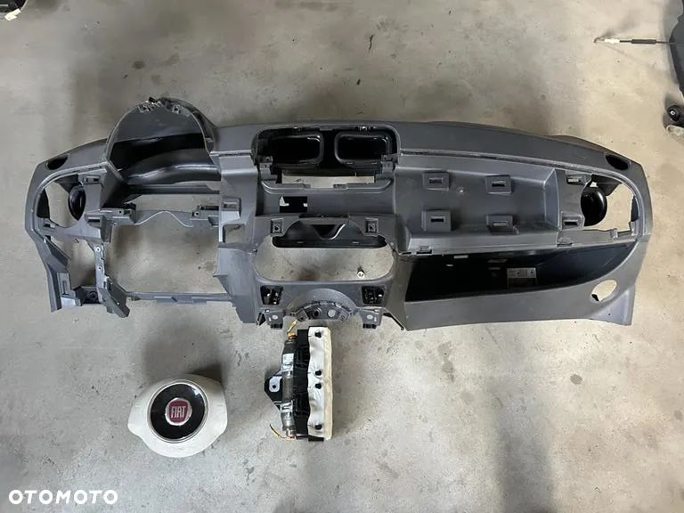 kokpit deska konsola poduszka Airbag komplet Fiat 500 - 6