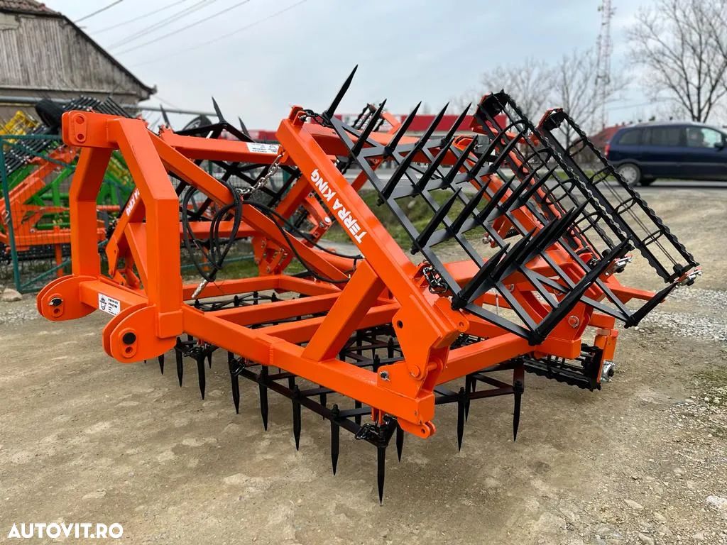 Terraking Grapa cu colti OPTIMA cu dublu tavalug - 1