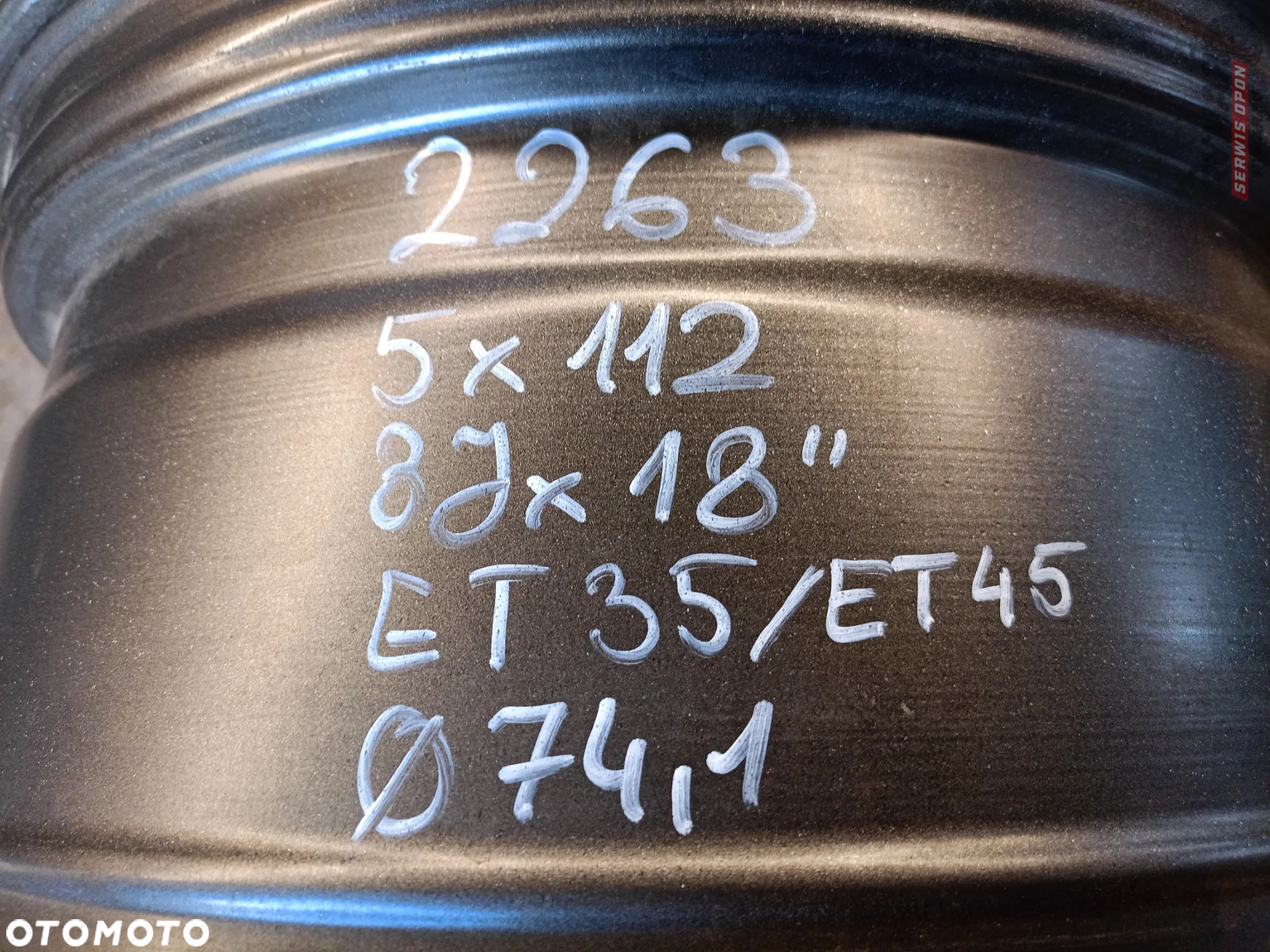 ŚLĄSK ALUFELGI 8X18" 5x112 ET35 ORYGINAŁ SEAT AUDI VW SKODA KPL - 7