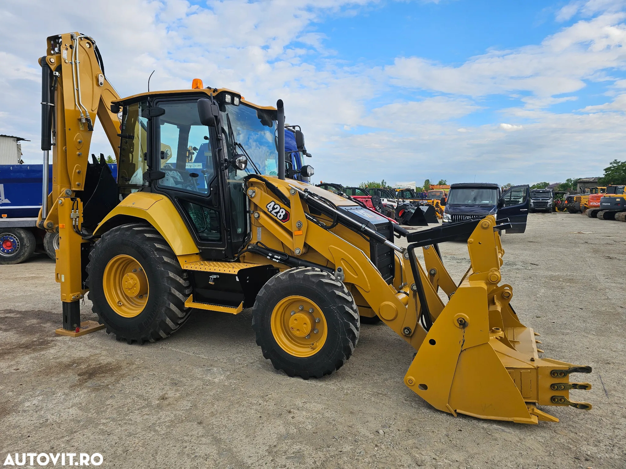 Caterpillar Cat 428 Trinity / NOU / 3 Cupe Buldoexcavator - 2