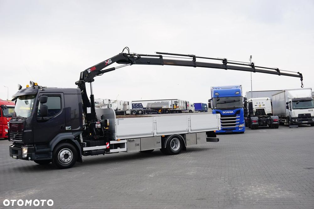 Volvo / FL / 290 / E 5 / SKRZYNIOWY + HDS / HIAB 111 E – 5 HIDUO / WYS. 14,8 M - 3