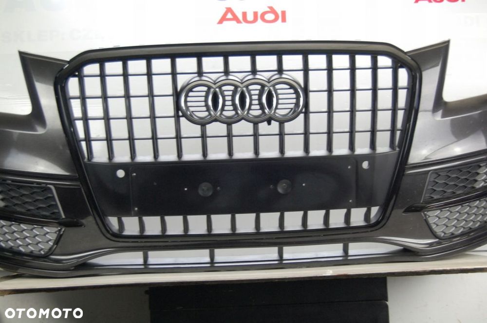 ZDERZAK AUDI Q5 S-LINE LIFT 2012-2016 BLACK 8R 8R0 - 2