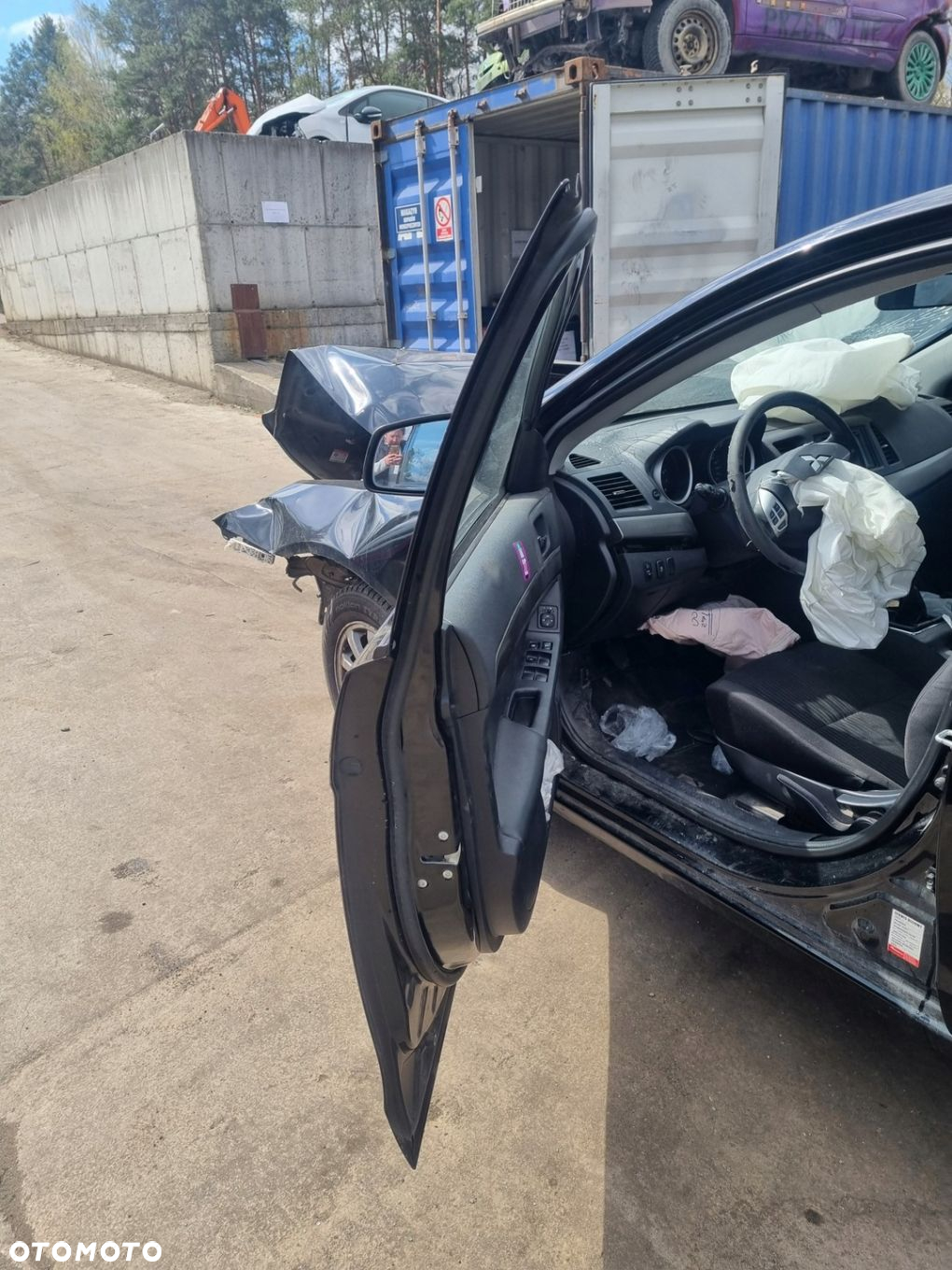 MITSUBISHI LANCER VIII X 07-15 2014 r. DRZWI LEWY PRZÓD LEWE PRZEDNIE LP - 10