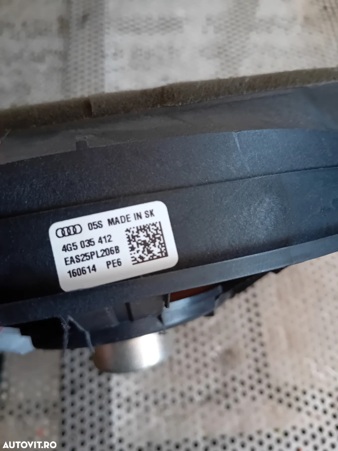 Subwoofer Tub De Bass Audi A6 4G C7 2012-2018 Cod 4G503412 Motor CNH Cutie NYU - 4