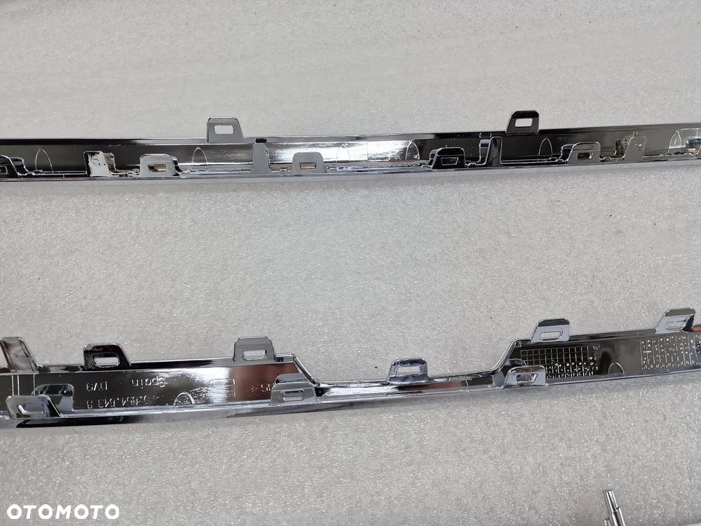 SEAT IBIZA V 5 6F0 16- CHROM / RAMKA ATRAPY / GRILLA PRZEDNIEGO PRZÓD , NR 6F0854643B , NR AUKCJI GL440 - 6