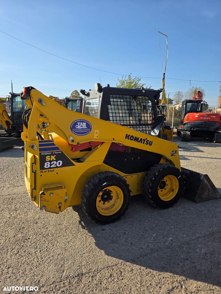 Komatsu SK820-5EO miniincarcator bobcat minivola mini incarcator minibuldo - 5