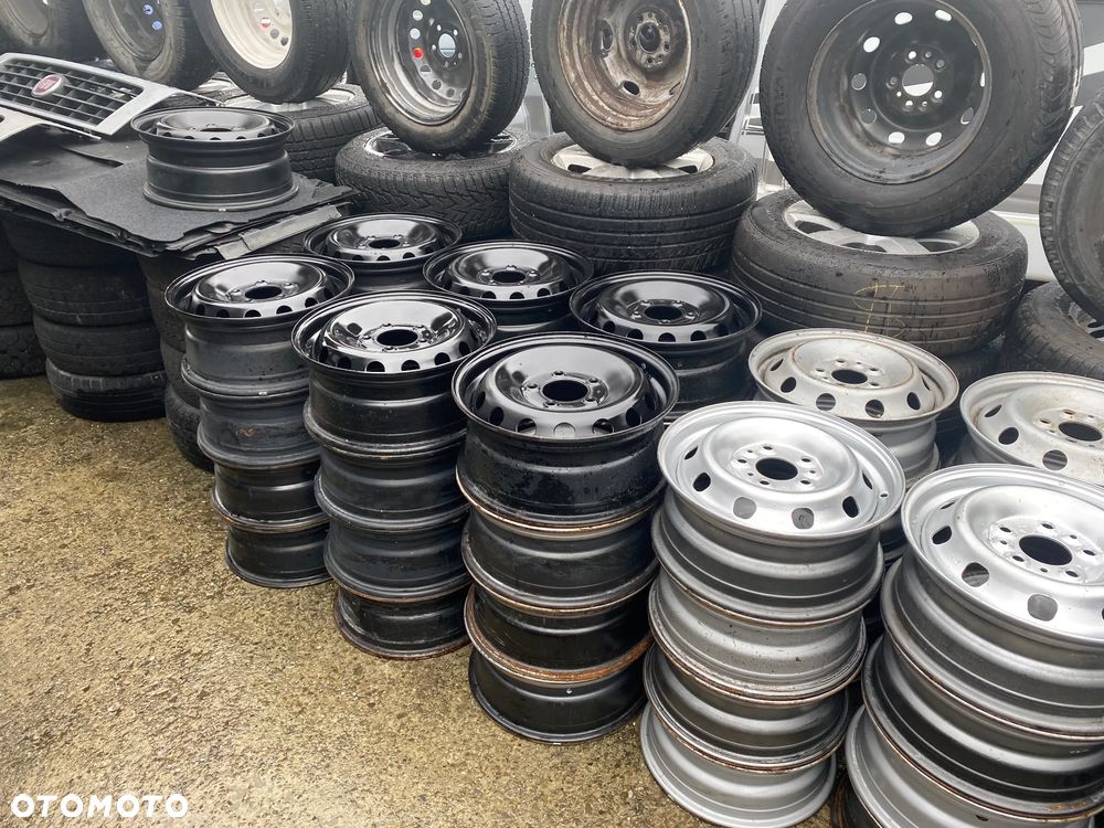 Koło rezerwowe Zapas Felga 15 Fiat Ducato Citroen Jumper Peugeot Boxer - 17