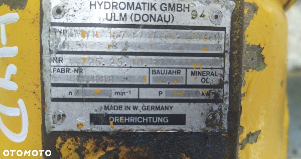 SILNIK HYDRAULICZNY HYDROMATIC AVM 107 EZ 1/607-429 468 ZETTENMAYER 601 [HYD 2122] - 5