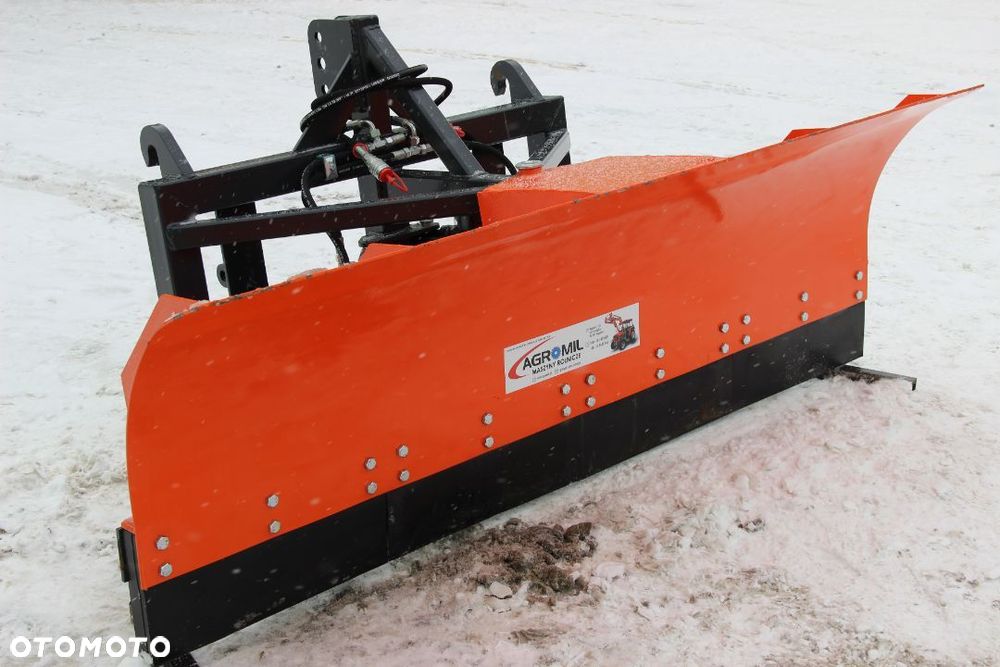 Pług śnieżny prosty kat. II Metal- Technik pługi do śniegu - 7