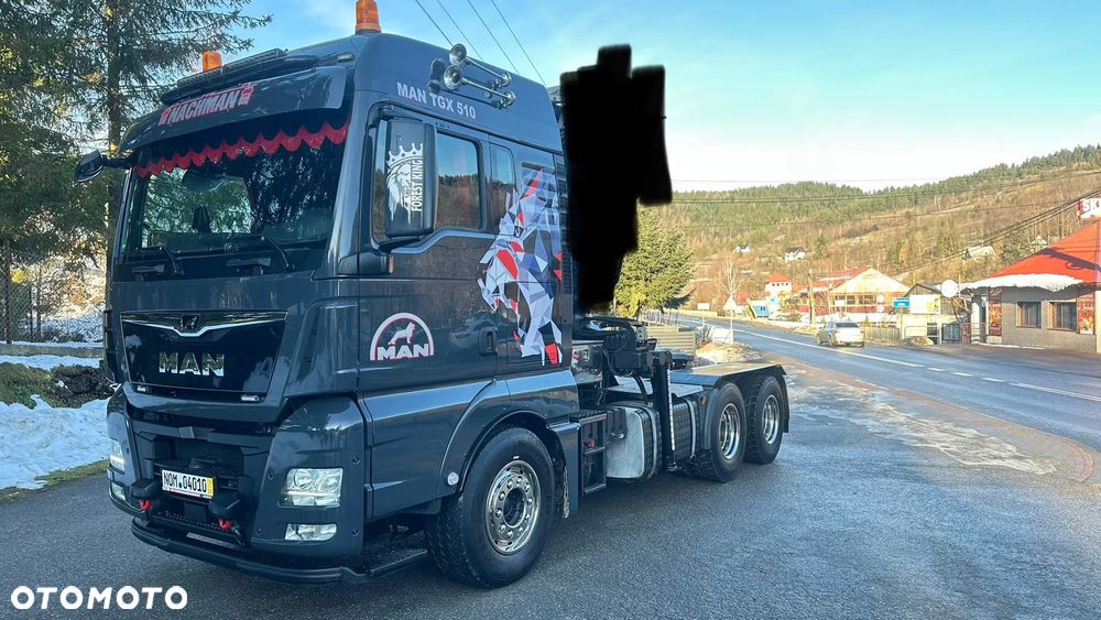MAN TGX 33.510 6x4 DO DREWNA