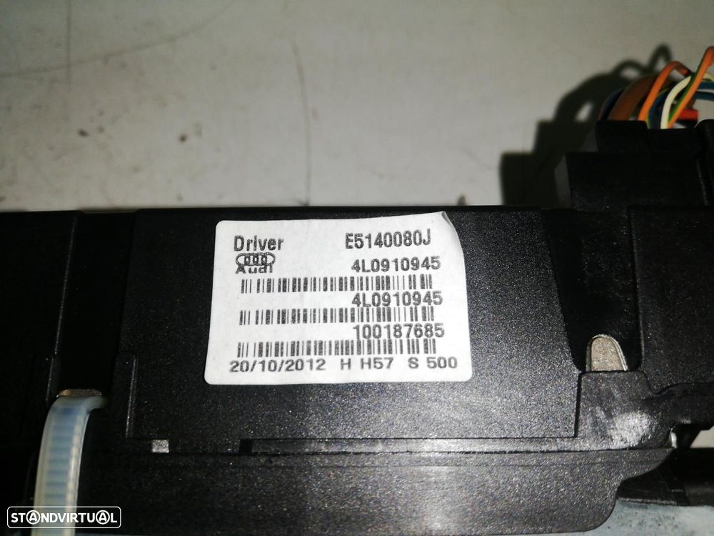 MOTOR DE ABERTURA E FECHAMENTO DO PORTÃO AUDI Q7 4L - 1