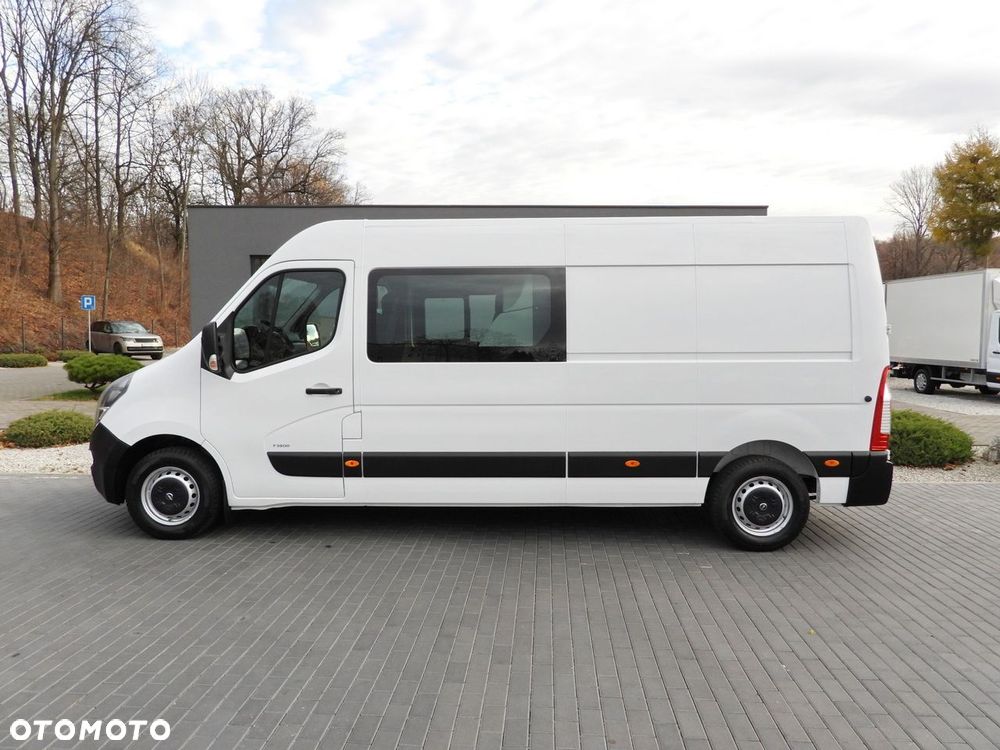 Opel MOVANO FURGON BRYGADÓWKA 7 MIEJSC LEDY  135KM - 10