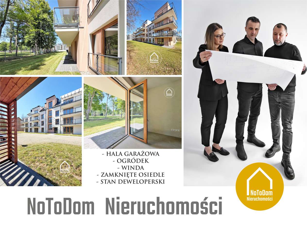 Mieszkanie - 2 POKOJE | HALA | OGRÓDEK | LĘBORK