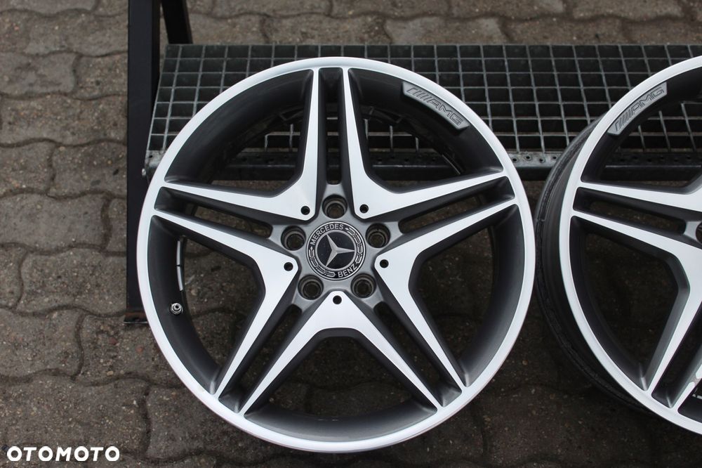 oryg mercedes a-klasa w176 amg 18cali 5x112 et42,5 tpms - 3