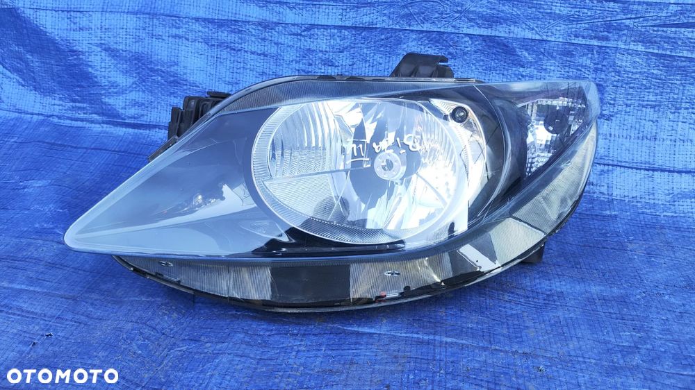 REFLEKTOR LAMPA LEWY PRZÓD ORYGINAŁ VALEO 6J1941021C SEAT IBIZA IV 6J EUROPA - 1