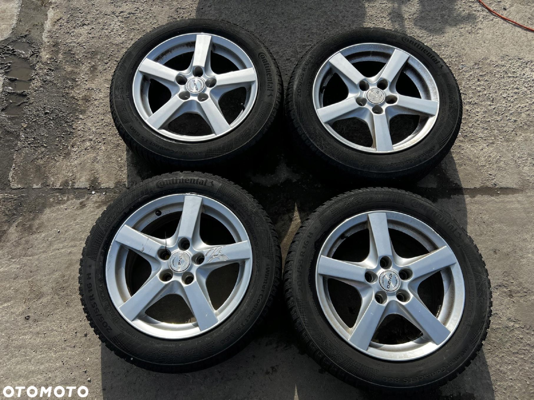 KOŁA FELGI OPONY ZIMOWE BMW 1 E81 E82 E87 E88 205/55 R16 - 1