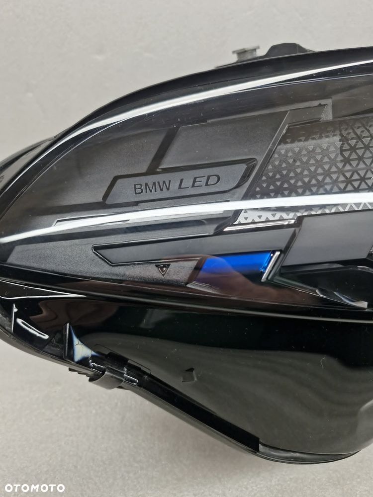 BMW X5 G05 X6 G06 LIFT ADAPTIVE LASER SHADOW LINE BLACK LCI LED LAMPA LEWA/PRAWA PRZÓD 5A8E11501/5A8E11601 - 13