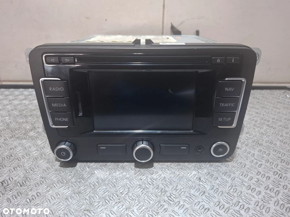 Radio nawigacja Seat Leon II lift 2012 rok nr 5P0035191J - 1