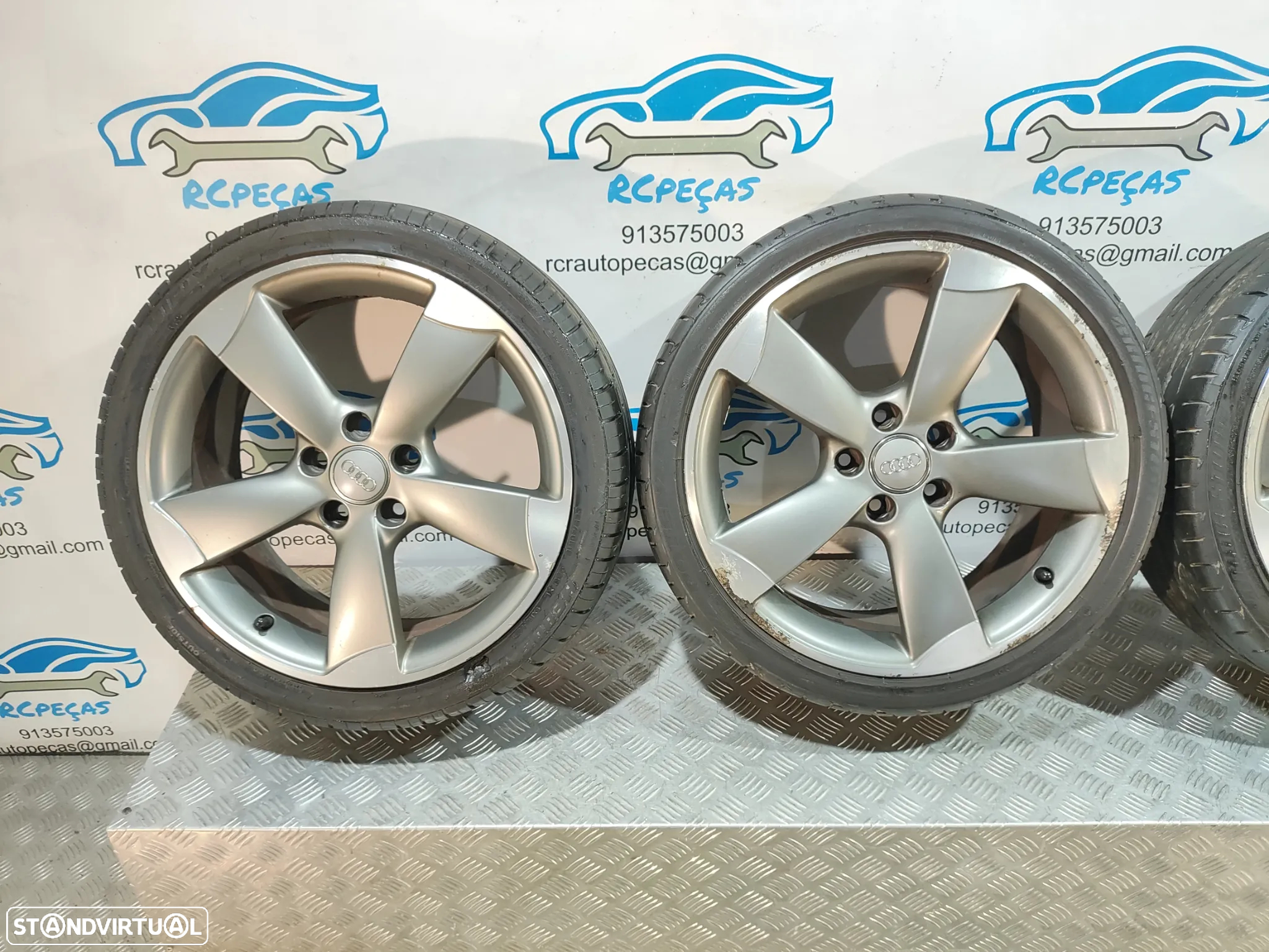 JANTES ORIGINAIS ROTOR AUDI A3 8P S LINE S-LINE 18 POLEGADAS 7,5J ET54 5X112 - 5