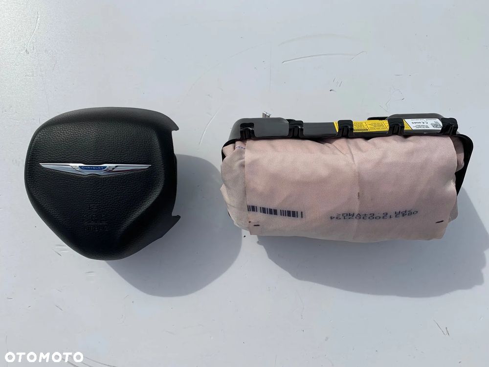 CHRYSLER PACIFICA DESKA SKÓRA KONSOLA KOKPIT PULPIT PÓŁKA PARAPET AIRBAG PODUSZKI PODUSZKA POWIETRZNA KIEROWCY PASAŻERA KOLANOWA KOLANOWE PODUSZKI KOLAN  PASY PAS regeneracja WYMIANA OD RĘKI NA MAGAZYNIE !!! - 17