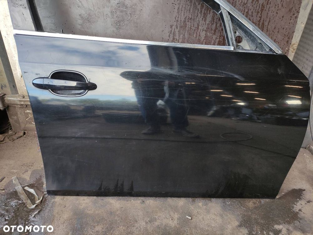 DRZWI KOMPLETNE PRAWY PRZÓD BMW E60 CZARNE - 6