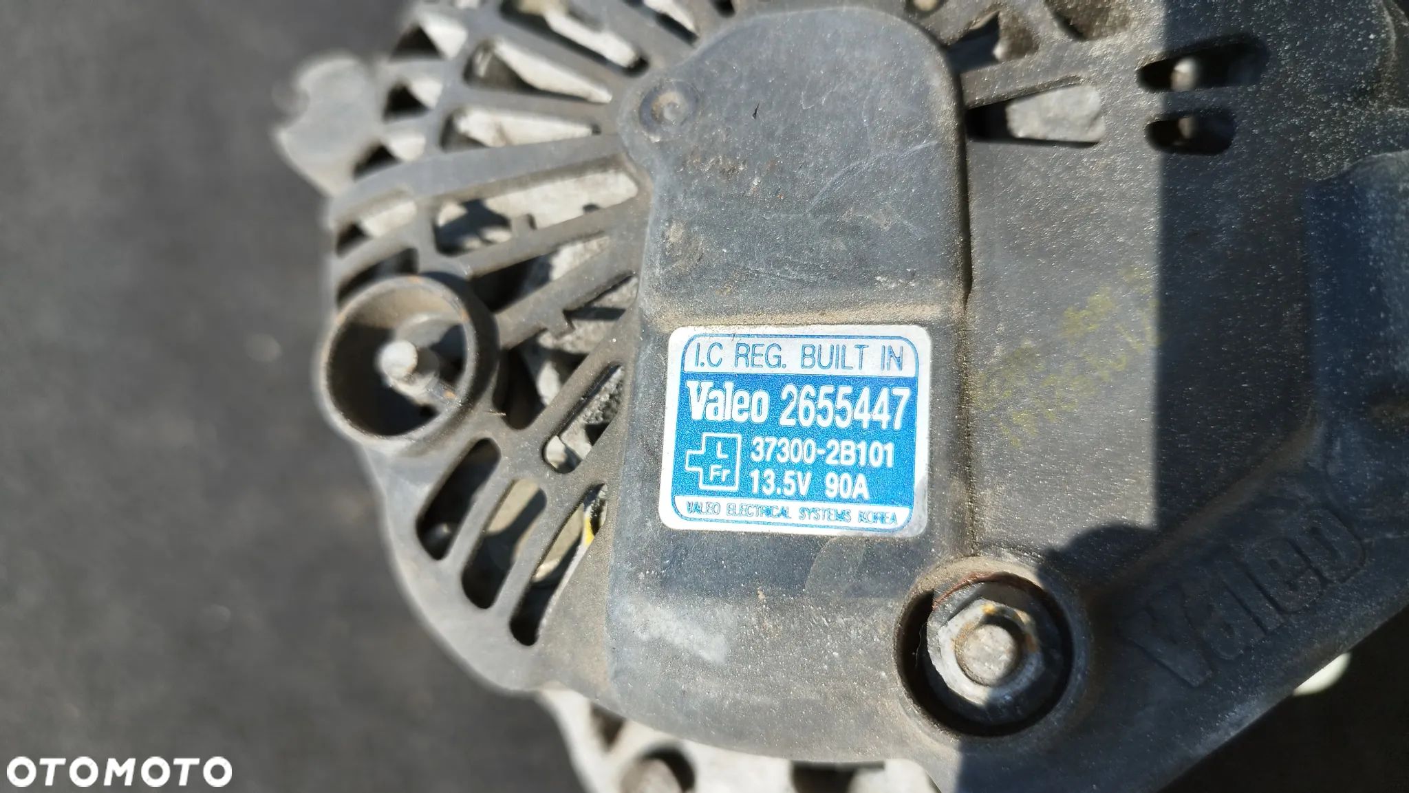 HYUNDAI KIA 1.6 16V ALTERNATOR 2655447 F-vat - 1