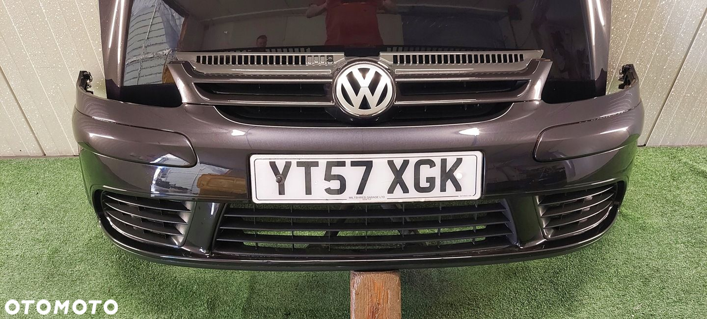 ZDERZAK PRZÓD KOMPLETNY GRILL VW GOLF V PLUS LAK LC9Z - 2