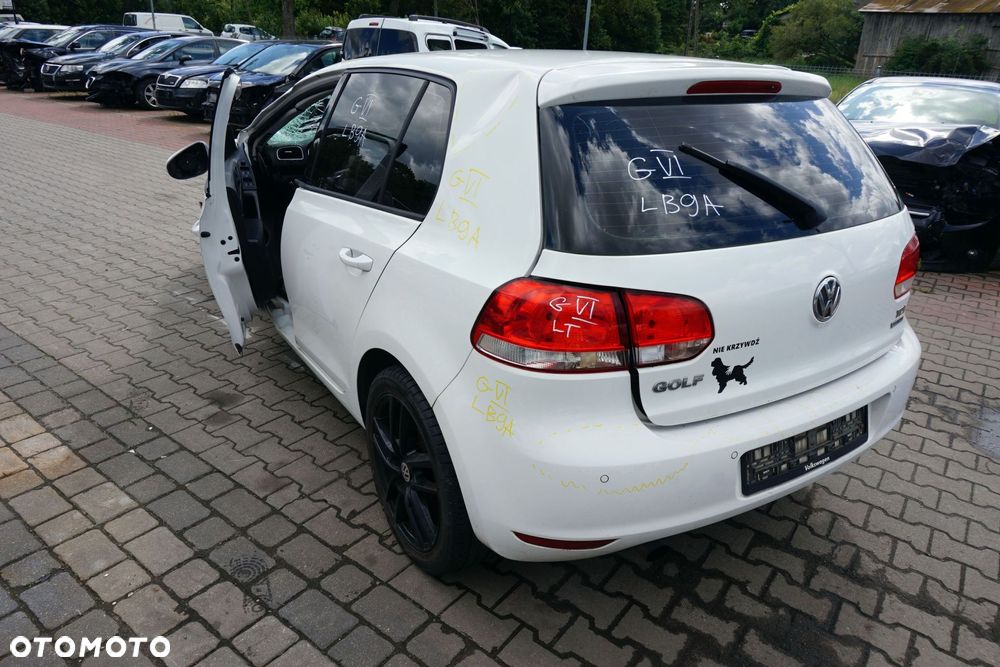 VOLKSWAGEN GOLF VI 5D HB 2011 LB9A 1.6 TDI CAYC 105KM LUB BIAŁY na części - 3