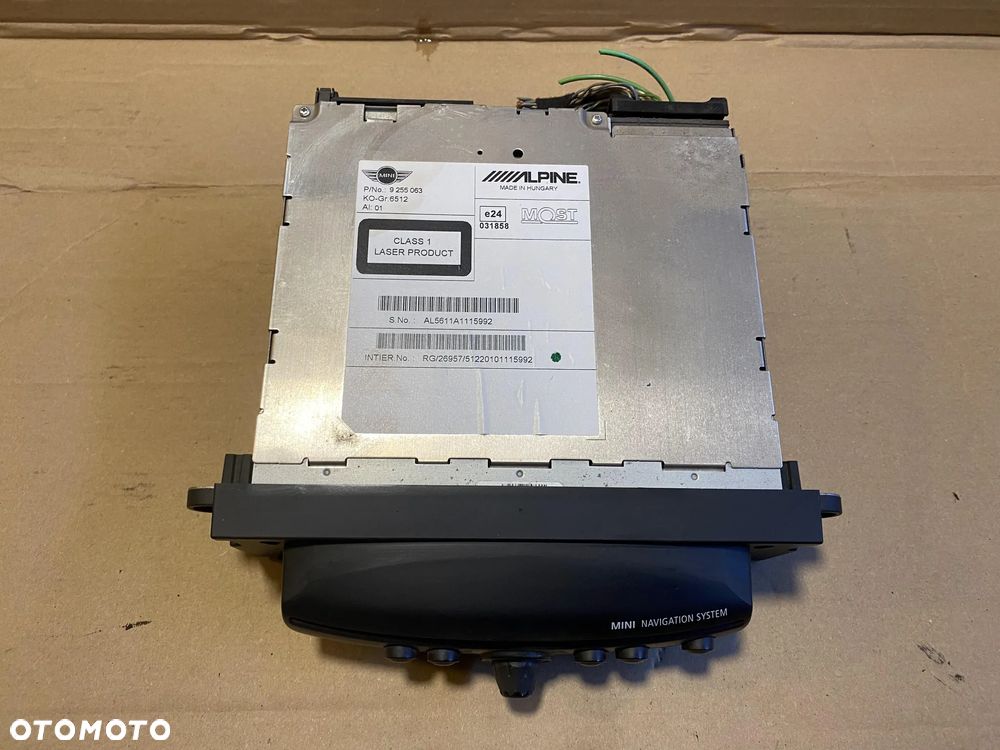 Nawigacja GPS Mini R56 9255063 OE - 2