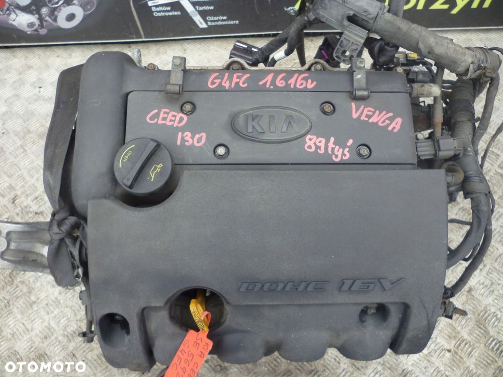 SILNIK KIA CEED VENGA I30 1.6 16V 89 TYS - 2