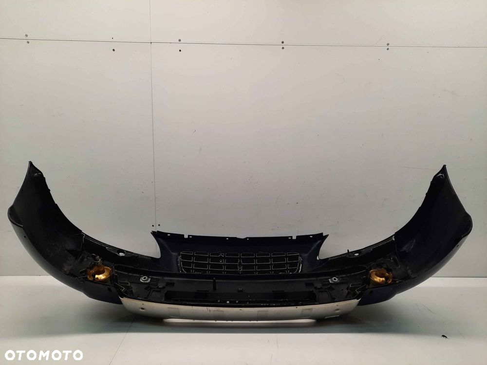 ^ ZDERZAK PRZÓD PRZEDNI VOLVO XC70 2 II CZARNY MAT HALOGENY - 5