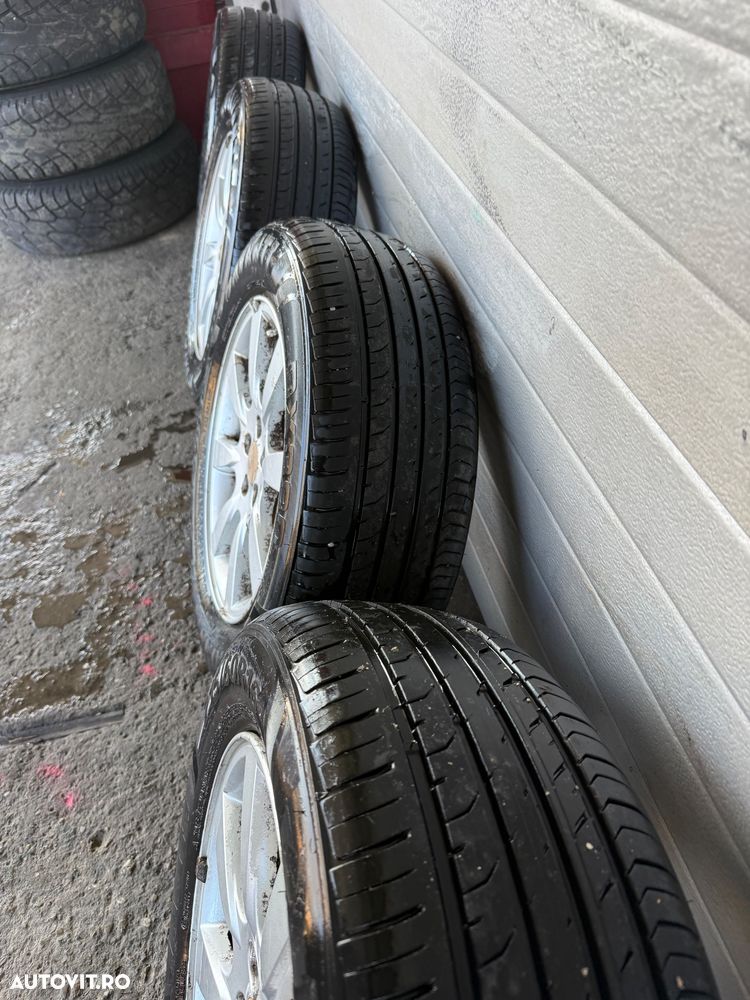 Set 4 Jante Aliaj Originale Subaru 16" - 5x100 - Forester, Legacy, Impreza Anvelope de vară - 4