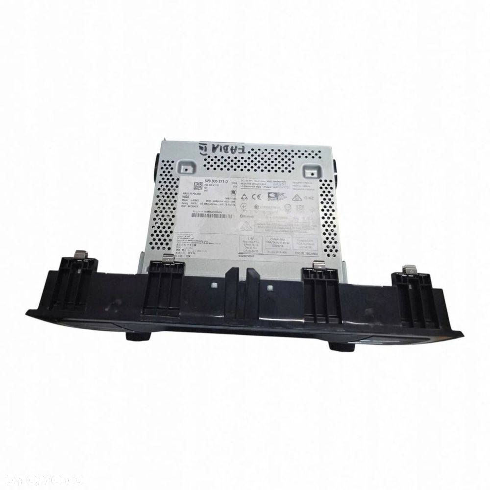RADIO WYŚWIETLACZ EKRAN SKODA FABIA III MK3 OE 6V0035871D - 3