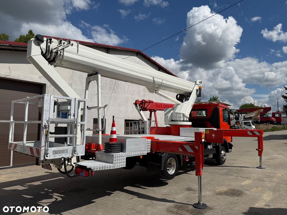 MAN Podnośnik Koszowy Zwyżka Ruthman T330 33 metry  DmC 7500KG! 21 w bok! UDT! Jak Wumag Gsr Multitel Euro 6!!! - 10