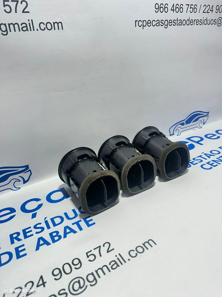 .Conduta Grelha Central Ar Condicionado Sofagem Original VW Audi A3 8P 8P0820901C 2003 - 2013 - 5