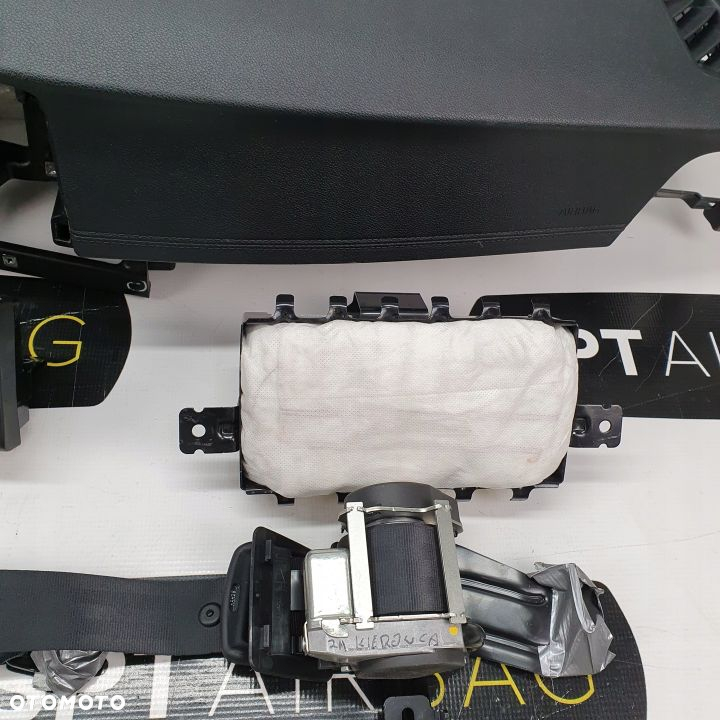 KIA OPTIMA DESKA ROZDZIELCZA KONSOLA KOKPIT PULPIT PODUSZKI AIRBAG AIR BAG PASY KIT SET - 8