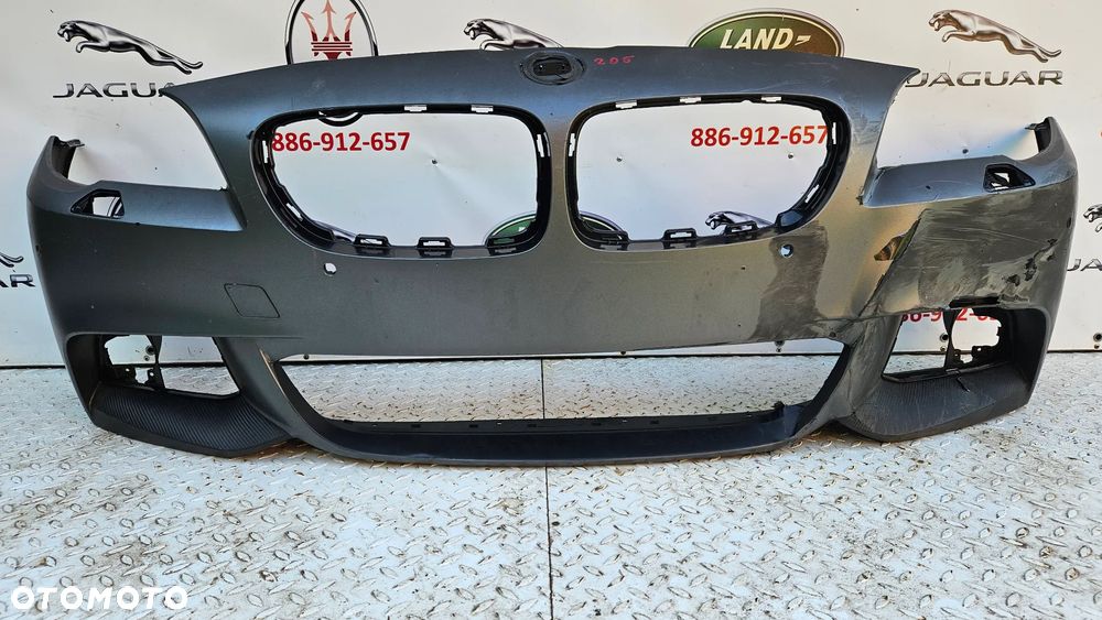 BMW 5 F10 F11 Zderzak przód Zderzak przedni 4x PDC Czujniki parkowania Spryskiwacze Xenon 7905289 M-pakiet M PAKIET - 2