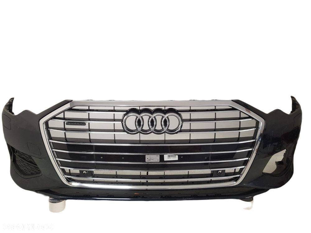 ZDERZAK GRILL KRATKA AUDI A6 C8 4K0 PRZEDNI PRZÓD 18-24 4K0807437A ŁADNY - 1