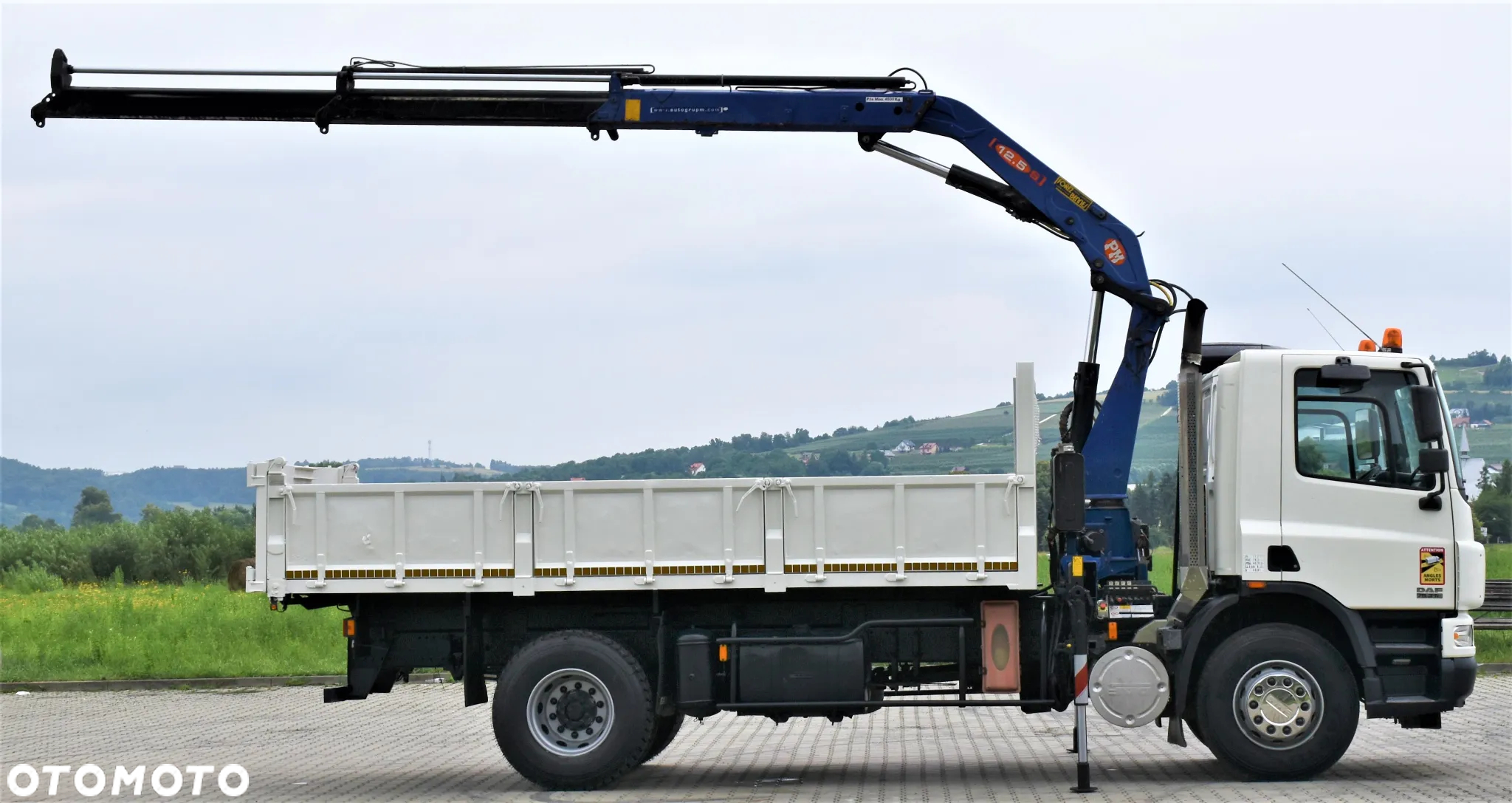 DAF CF 75.310* Wywrotka 5,10m + PM 12.5 S*STAN BDB - 5